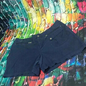 Lauren active Ralph Lauren plus size 16 shorts navy blue‎